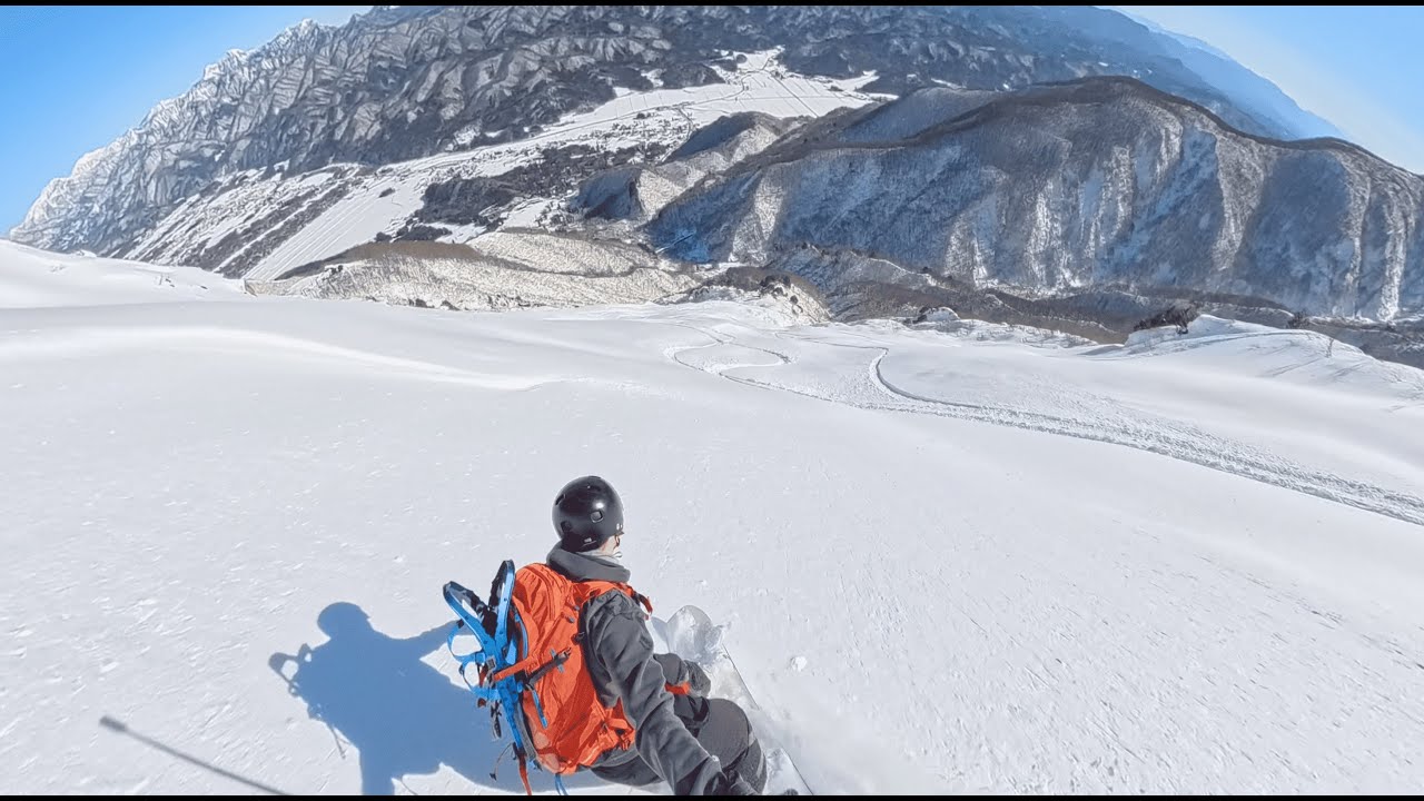 HAKUBA snowboarding | Backcountry (ft. my brother)