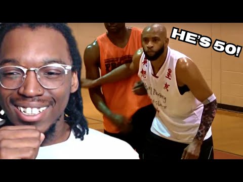 OLDMAN VINCE CARTER COOKING AT ORLANDO PRO AM RUNS