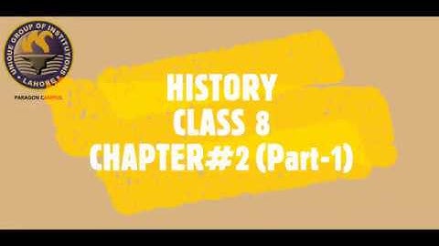 HISTORY | Class 8 | Chapter#2 | Sir Syed Ahmed Khan and Aligarh Movement (Part-1)
