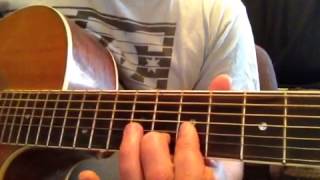 Video thumbnail of "I am giant-duality cover guitar parts"
