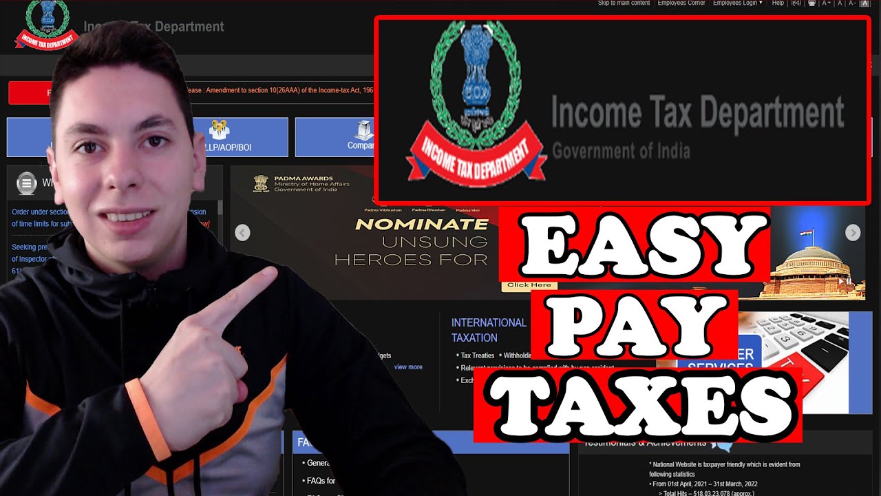 How to pay advance tax online in india youtube