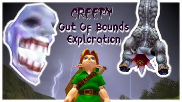Creepy Out Of Bounds Exploration | Ocarina of Time 3D Outta Bounds! Halloween Special