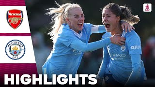 Arsenal vs Manchester City | Highlights | Adobe Women's FA Cup 11-02-2024