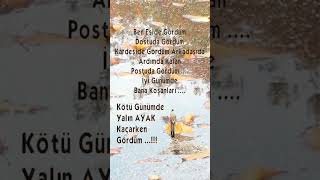 Ben Eşide Gördüm Dostuda Gördüm ..