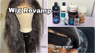 Wig Revamp For Beginners | Revamp And Treat Your Wig At Home | Silicon Mix And Adore Dye