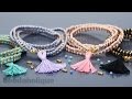 How to Make the Wrapped Tassel Bracelet Kit