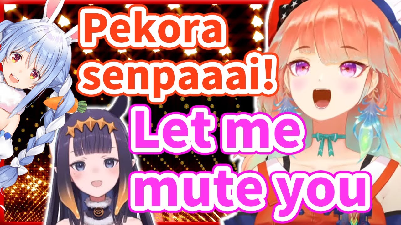 Ina can't hear the Live concert because of Kiara's scream and mutes Kiara【Kiara / Ina / HololiveEN】