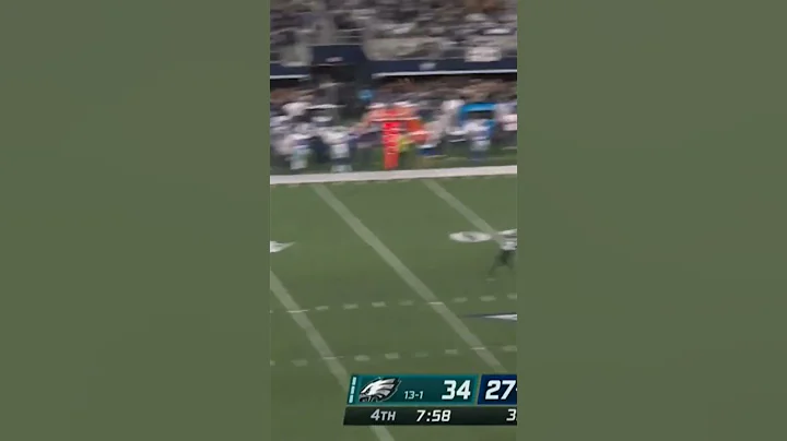 Dak Prescott Insane throw to T.Y Hilton on 3rd & 30 #nfl #shorts #viral