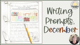 December Daily Journal Writing Prompts