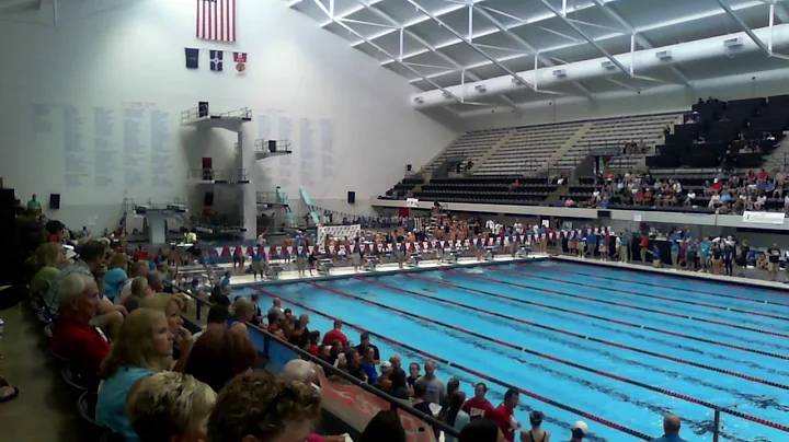 Kate Overbey 100 Meter Breaststroke 2016 LC YMCA N...