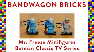 Mr. Freeze Minigures! 1960s Batman Classic TV Series Lego Polybag & How to Make Your Own Variations
