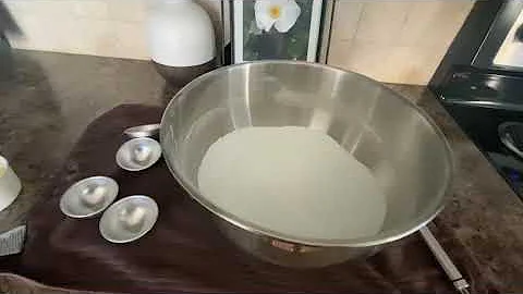 Bath bomb set up