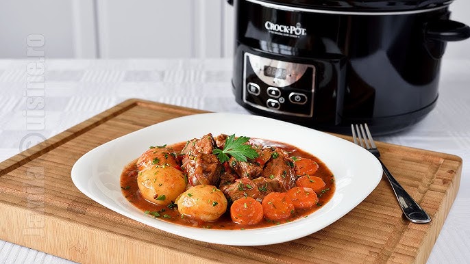  Crock-Pot MyTime Technology 6 Quart Programmable Slow Cooker  and Food Warmer with Digital Timer, Stainless Steel (2137020): Home &  Kitchen