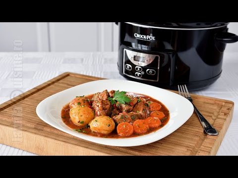 Gulas De Vita Gatit La Slow Cooker Crock Pot Jamilacuisine Youtube