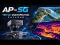 AP-SG Tri-Sensor Gimbal | 4K Visible + Thermal Imaging Demo | Professional UAV Payload