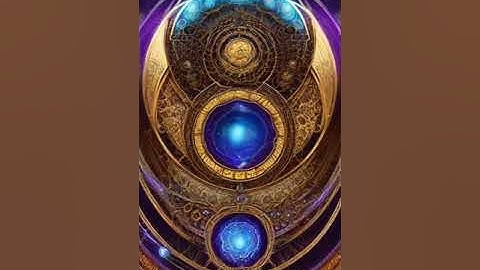 "Cosmic Fractal Magnitudes Tessellation" Wombo AI SteampunkV2 MotionLeap Manually Animated