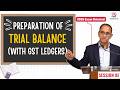 Trial Balance with GST Ledgers | Class 11 Accounts | Session 8E