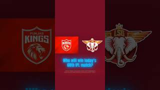 Who will win today's 68th IPL match? Prediction #pbks #lsg #pbksvslsg #lsgvspbks#rcb#viratkohli #ipl