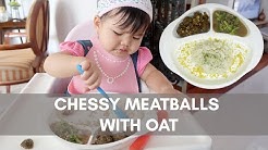 CHEESY MEATBALLS WITH OATS [ MPASI 11 BULAN+ ] - Durasi: 8.47. 