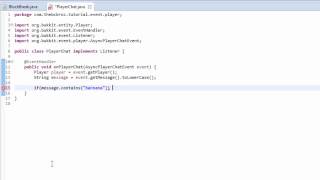 How to Make a Bukkit/Spigot Plugin | Episode 5 | Player Events