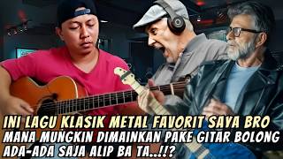 AKHIRNYA❗FANS BERAT HALLOWEEN TERCENGANG SEMUDAH ITU ALIP BA TA LIBAS LAGU FAVORITNYA PAKE AKUSTIK