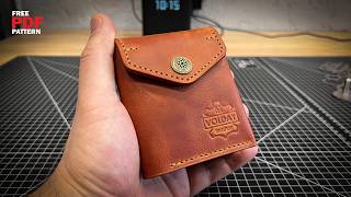 Leather wallet Nobunaga| Samurai precision| Leathercraft