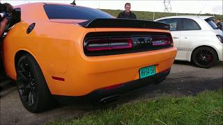 Dogde Challanger Hellcat Loud Exhaust Rev - Beautiful V8 Supercar Sunday