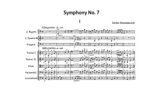 Shostakovich: Symphony No. 7 ‘Leningrad’ • Teodor Currentzis - Full Score