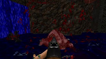 Back to Saturn X E2 - Level 7: A Blue Shadow [Brutal Doom v21]