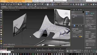 3ds max organic modeling tutorial | Heydar aliyev center | Zaha Hadid