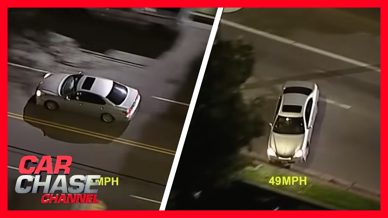FULL CHASE: Wild LA police chase ends in violent crash | Car Chase ...