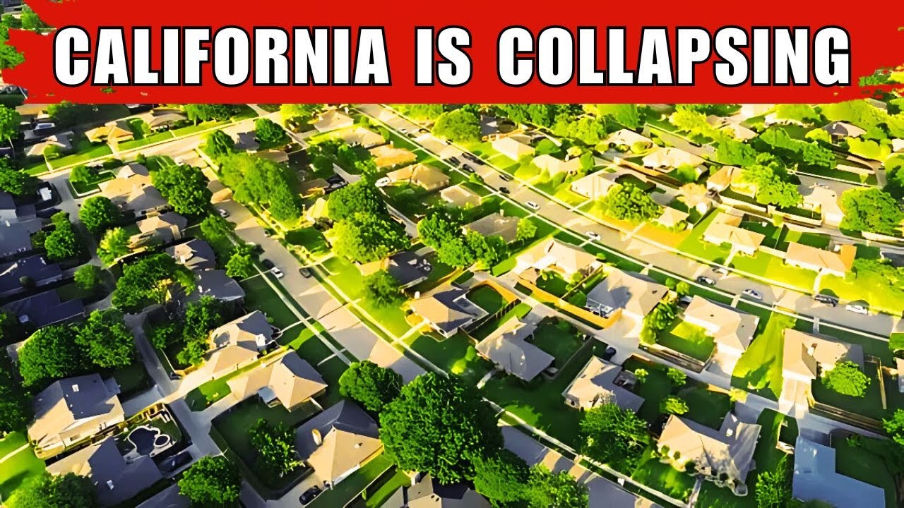 5 городов Калифорнии, которые могут стать городами-призраками к 2030 году 🚨