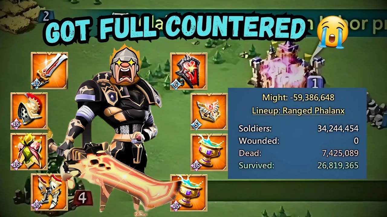 They FULL COUNTERED Me in KvK 🔥… But can I Avenge Myself? 😈- Lords Mobile