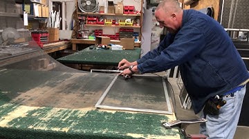 How to re-screen a window screen