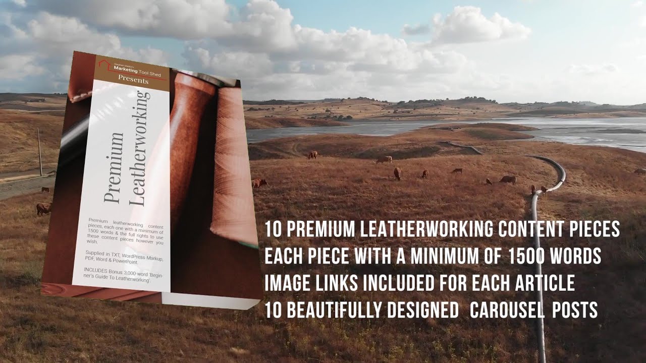 Premium Leatherworking Review + bonus How To Make Premium Content Work
