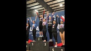 9.5 Xcel Platinum Floor Routine - Region 7🥉3rd Place  - 2025 Regionals  🤸🏻‍♂️🤸🏻‍♂️