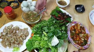 សាច់ជ្រូកស្ងោរជាមួយបន្លែស្រស់ៗ​ , Sach Chrouk Sngaor Chea Mouy Ban Lea Sross , Khmer Food TV , 2020,