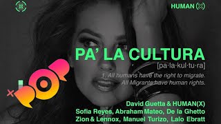 PA’ LA CULTURA #masgrabaciones #POP #thalía - David Guetta, Human(X) ft. Various Artists.