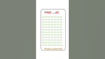 FIND OUT👁️AC👁️#IQtest#Eyetest#Math#Gk #BrainExercise#Puzzle#yt #Quiz#Learn#Reels#Views #Viral#Shorts