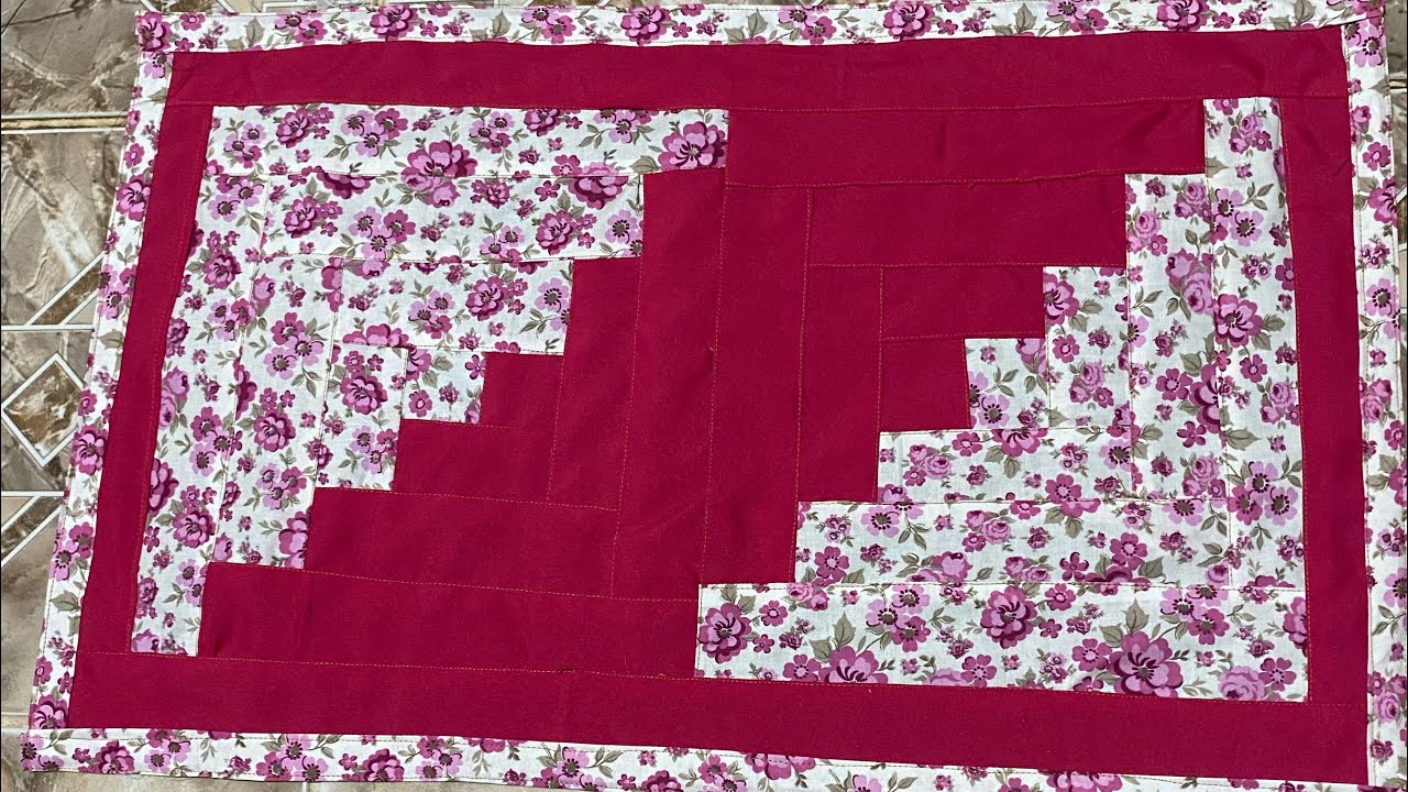 TAPETE ESCADINHA SUPER FÁCIL / SUPER EASY STAIRCASE CARPET