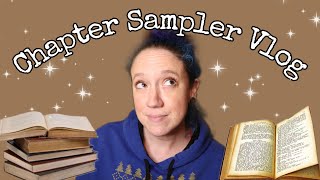 Chapter Sampler Vlog - Testing Out 12 New Releases
