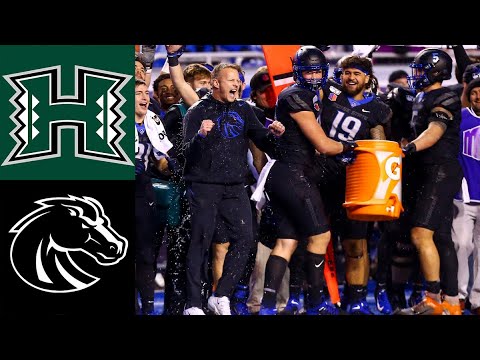 #19 Boise State vs Hawaii 2019 Mountain West Championship Highlights