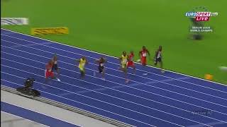 Usain Bolt 100m Berlin 2009   World Record 9 58sec