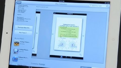 Can an iPad App Be Used in Teaching High School Math? : iPad Tips