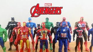 Avengers Superhero Toys/Action Figures/Unboxing, Spiderman, Iron Man, Hulk, Captain America #5