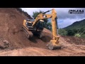 Excavadora CAT 320 D2L Downhill
