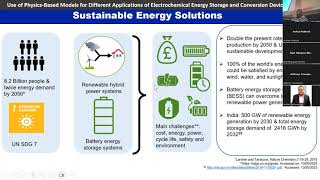 Application of Physics-based Models to Energy Storage Systems | Electrochemistry Chalk Talks!