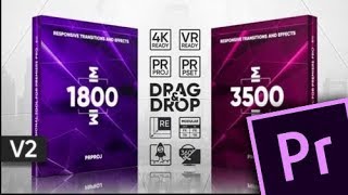 Transitions Presets Pack v2 - Free Premiere Pro Templates - [Download Link]