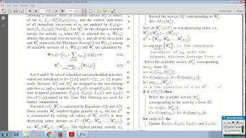 Cloud workflow scheduling with deadlines and Time slot availability