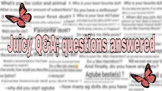 all YOUR questions answer...